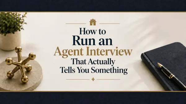 How to Run an Agent Interview That Actually Tells You Something