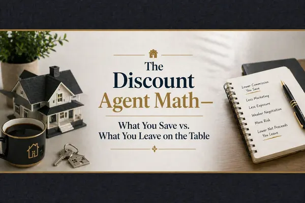 The Discount Agent Math — What You Save vs. What You Leave on the Table