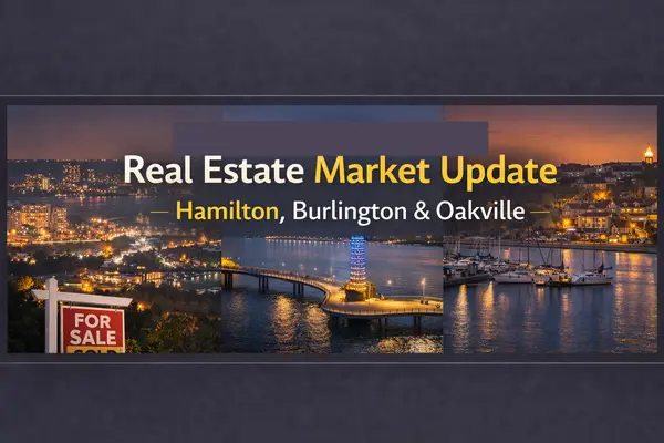 Real Estate Market Update — Hamilton, Burlington & Oakville