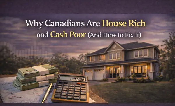 Why Canadians Are House Rich and Cash Poor (And How to Fix It)