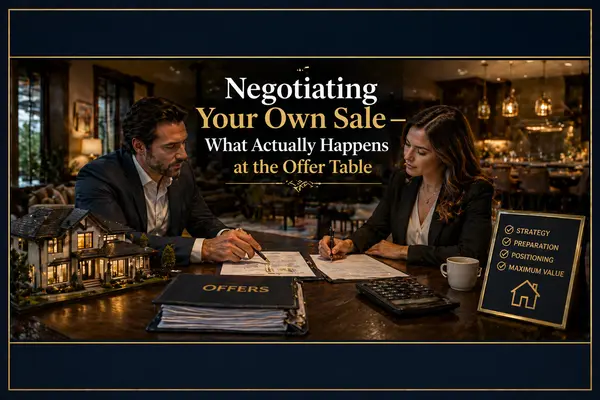 Negotiating Your Own Sale — What Actually Happens at the Offer Table
