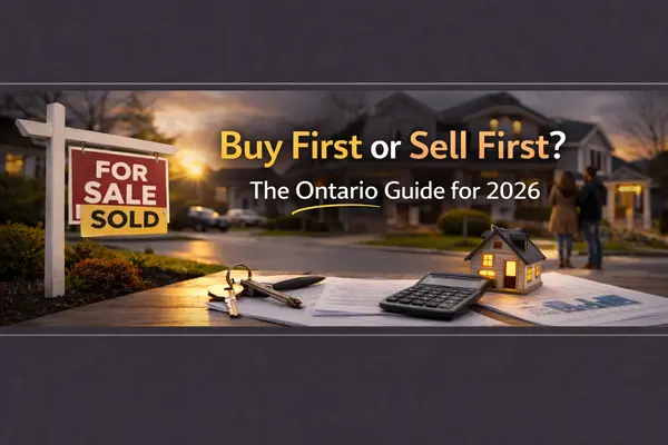 Buy First or Sell First? The Ontario Guide for 2026