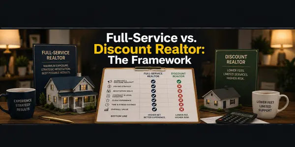 Full-Service vs. Discount Realtor: The Framework