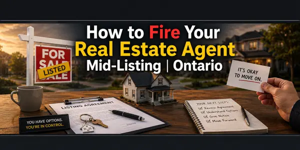 How to Fire Your Real Estate Agent Mid-Listing | Ontario