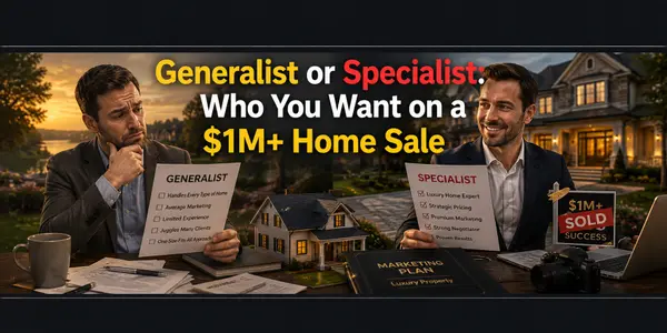 Generalist or Specialist: Who You Want on a $1M+ Home Sale
