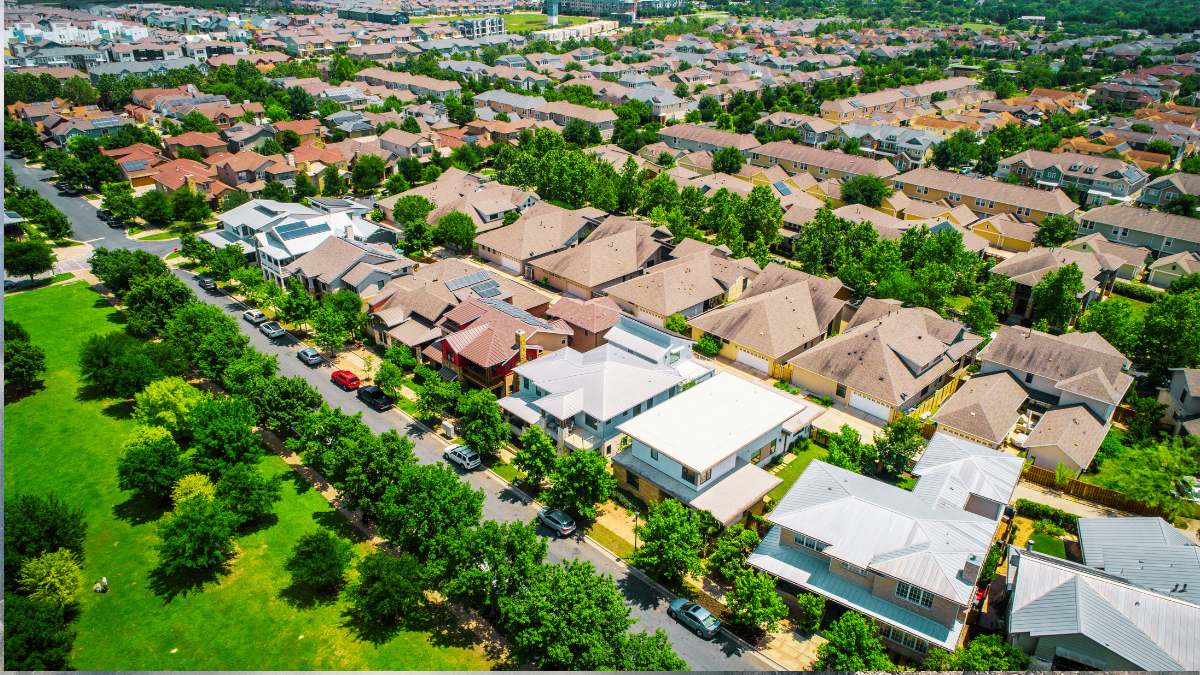 Beautiful residential home representing real estate location and value