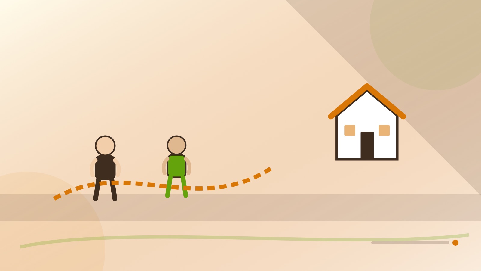 Family and agent testing a weekly errand loop on a Fredericksburg street