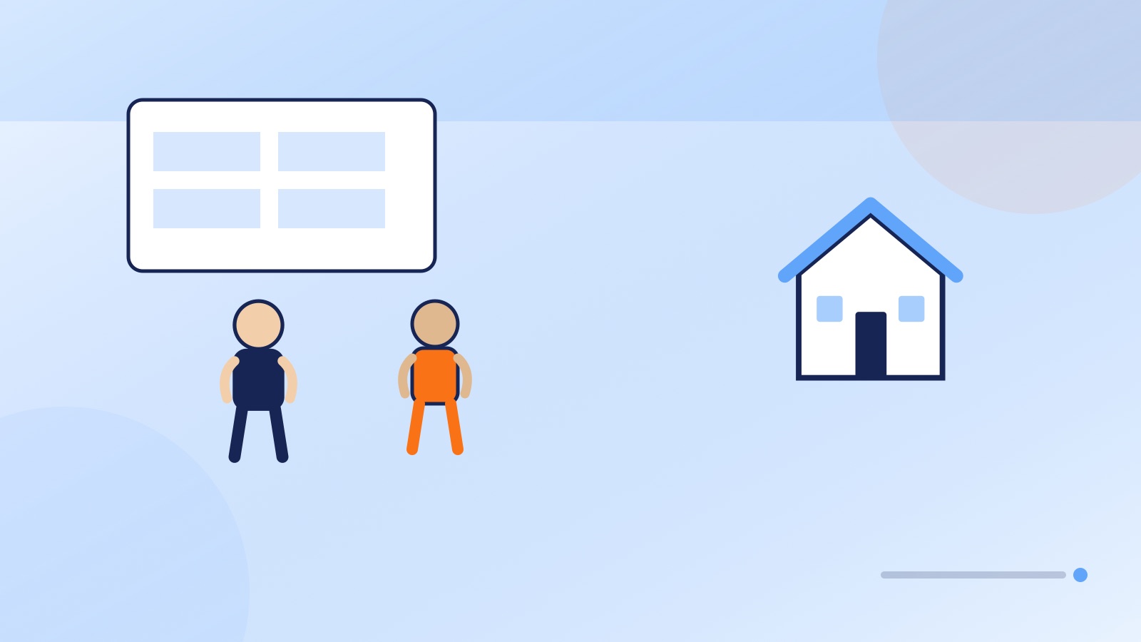 Seller and agent completing a room-by-room condition log in a Fredericksburg home
