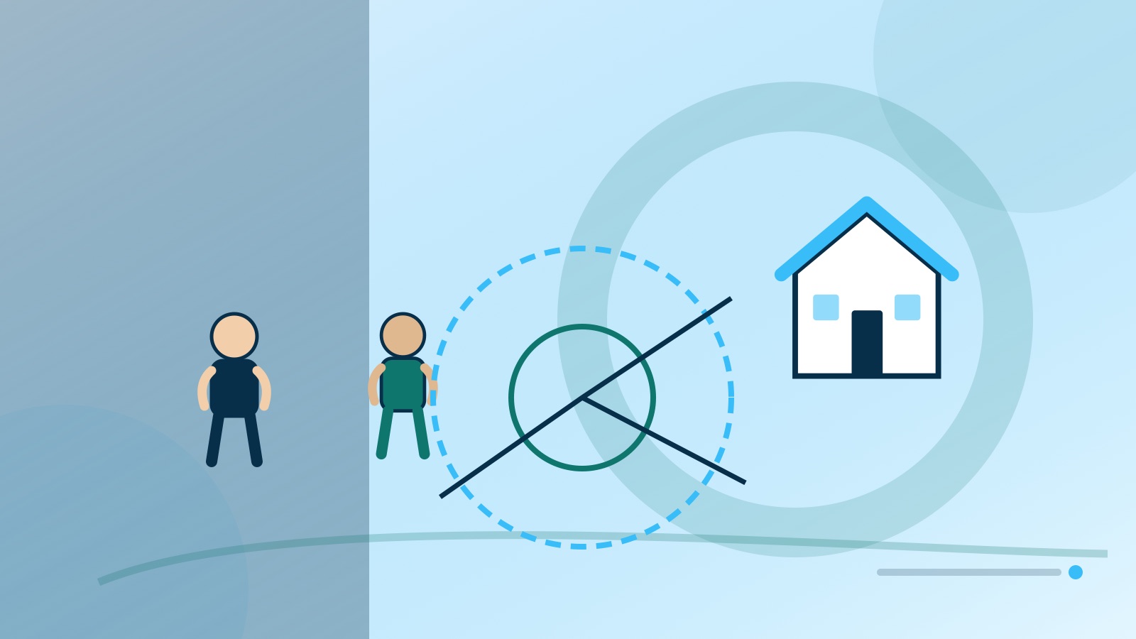 Family and agent mapping a home-service radius for a Spotsylvania property