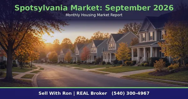 feature image of Spotsylvania County Housing Market Report: September 2026
