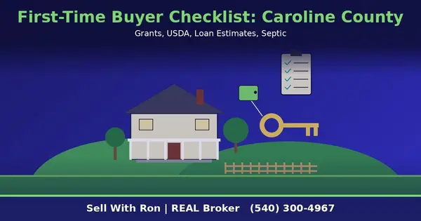 feature image of First-Time Buyer Checklist for Caroline County, Virginia