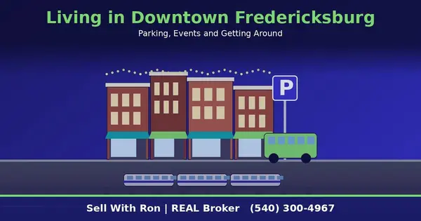 feature image of Living in Downtown Fredericksburg: Parking, Events and Getting Around