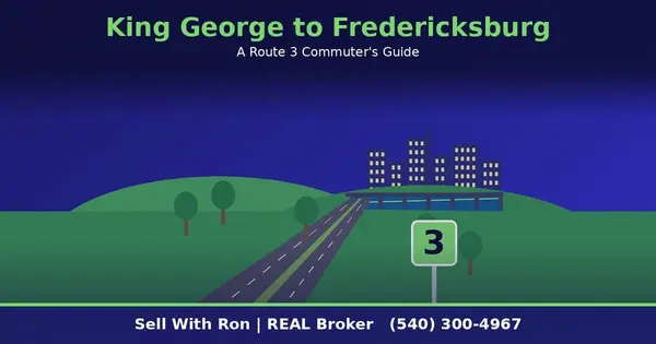 feature image of King George to Fredericksburg via Route 3: A Commuter's Guide