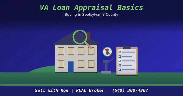 feature image of VA Loan Home Buying in Spotsylvania: Appraisal and Inspection Basics