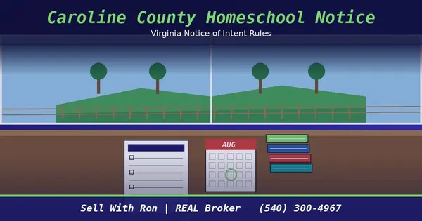 feature image of Homeschooling in Virginia: Notice of Intent Rules for Caroline County Residents