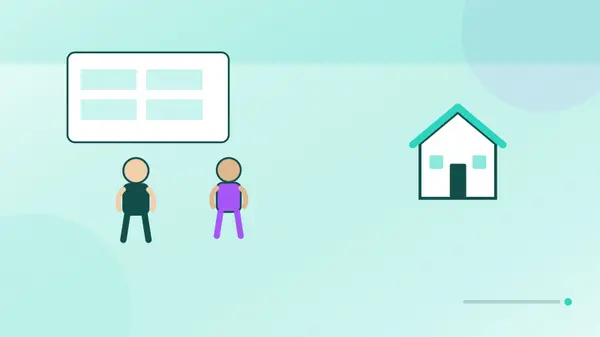 Seller and agent completing a room-by-room condition log in a Fredericksburg home