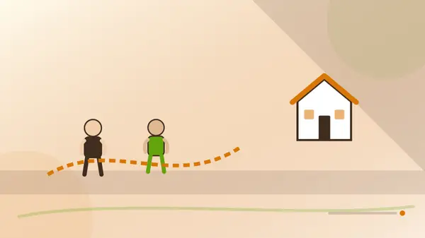 Family and agent testing a weekly errand loop on a Fredericksburg street