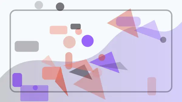 Original abstract illustration for Moving to Stafford: Map Services and Routines by Address