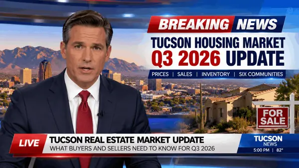 feature image of Tucson Housing Market Q3 2026: Prices, Sales and How Six Communities Compared