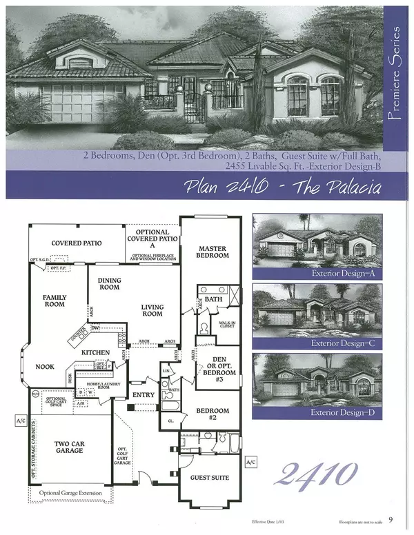 The Palacia Floor Plan 2610