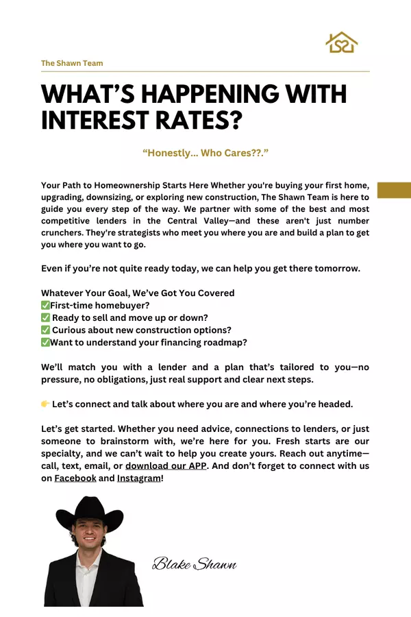 What's Happening With Interest Rates?