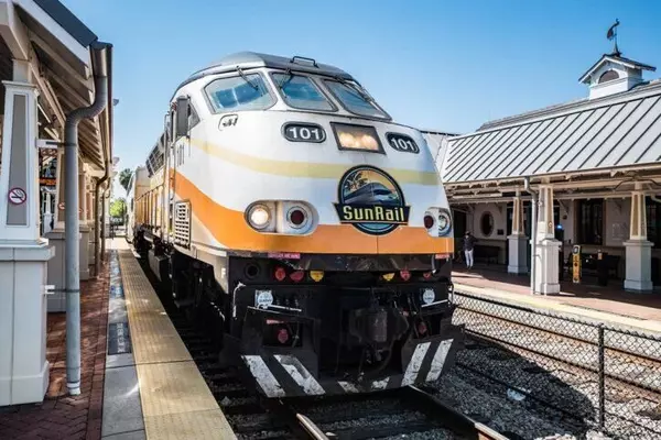 Front of SunRail Train Number 101