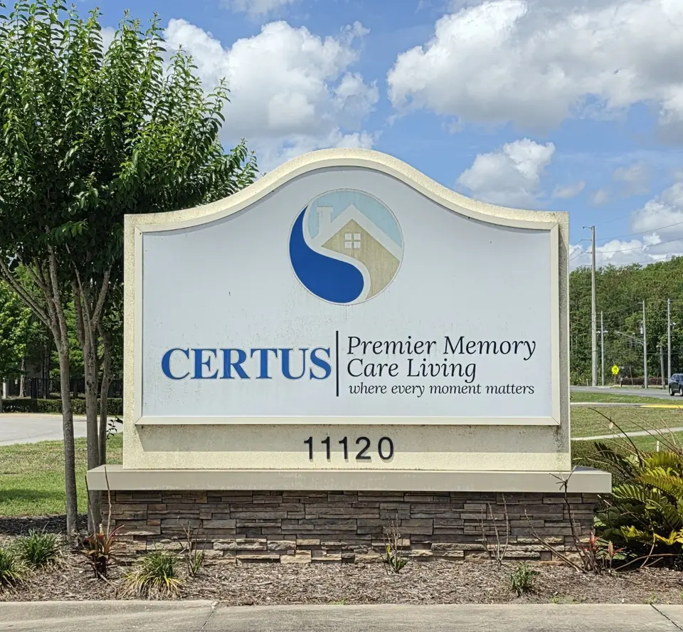 CERTUS at Waterford Lakes monument sign