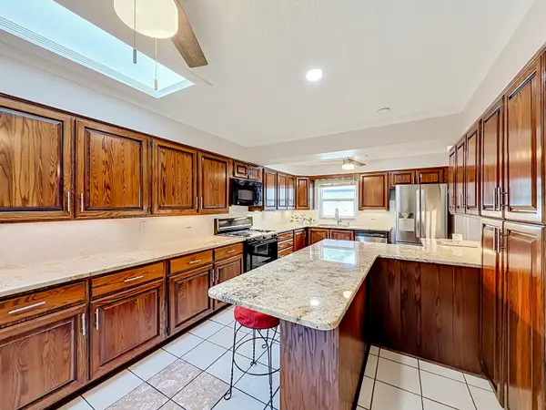 Kitchen with gleaming cabinets