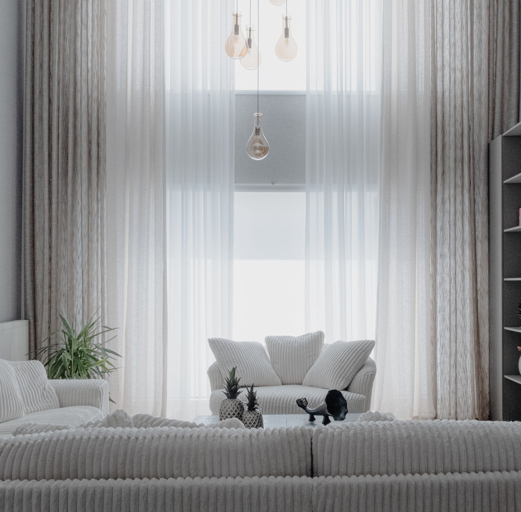 Contemporary residential interior