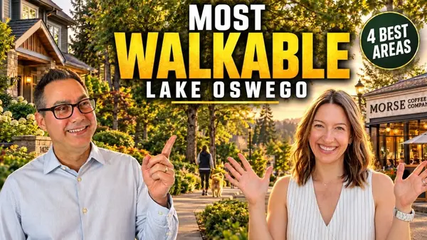  TOP 4 MOST Walkable Neighborhoods In Lake Oswego, Oregon