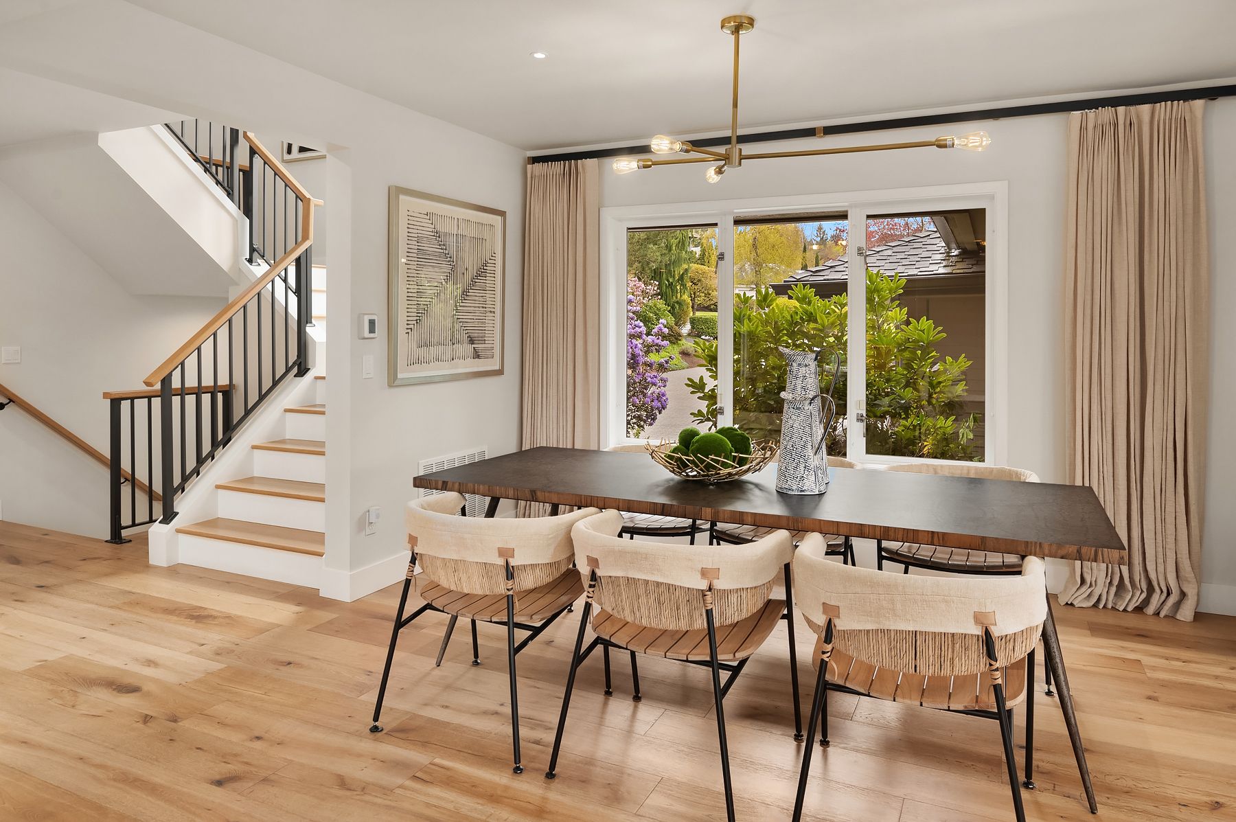 lakhani team real estate woodinville realtor home sold dining room