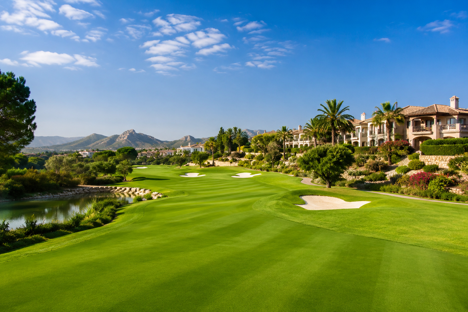 TPC Summerlin golf course fairway with green landscape