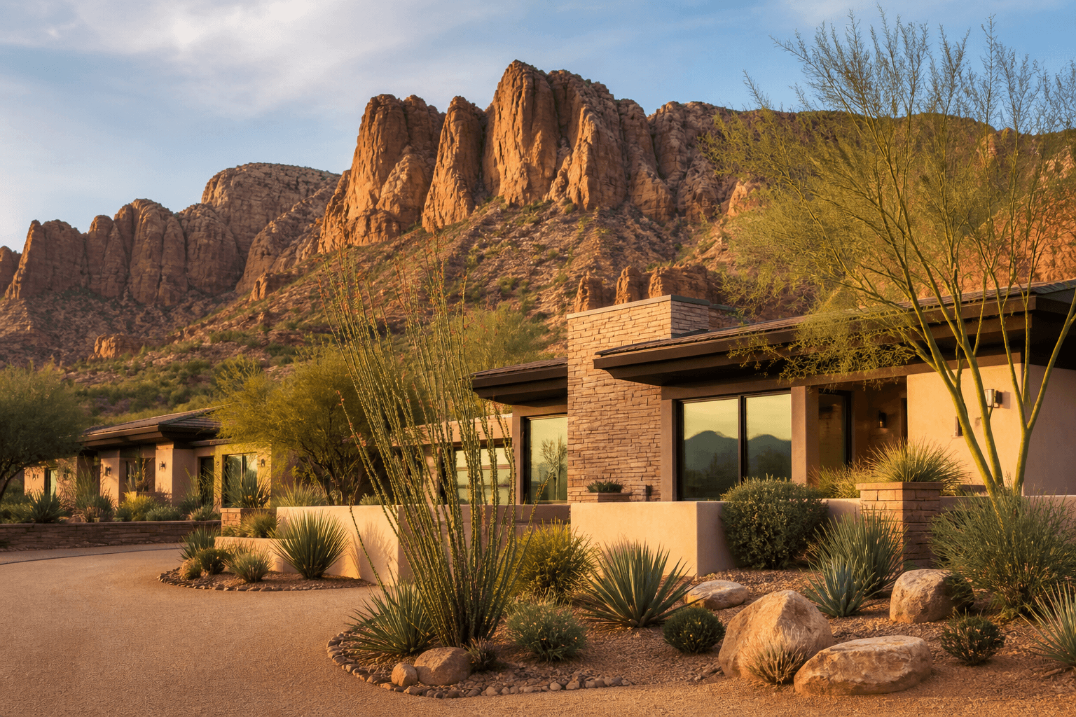 Gold Canyon, Arizona desert foothill neighborhood