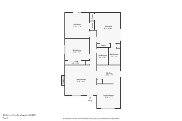 210 Dartmouth Rd, St Augustine, FL 32086