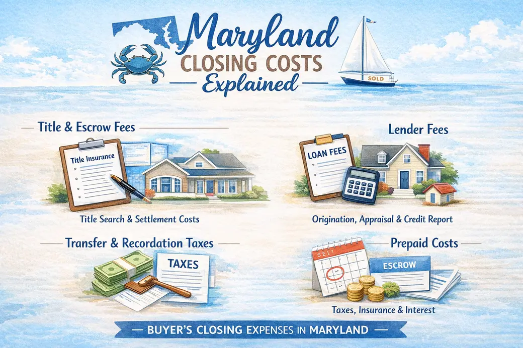 Maryland Closing Costs Explained: What Buyers & Sellers Need to Know 