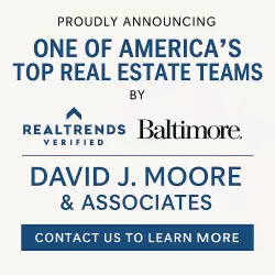 David J. Moore & Associates Named One of America’s Top Real Estate Teams by RealTrends and Baltimore Magazine,David J. Moore