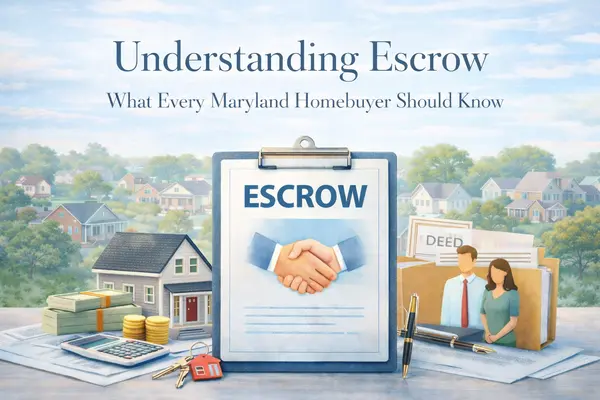 Understanding Escrow: What Every Maryland Homebuyer Should Know ,David J. Moore