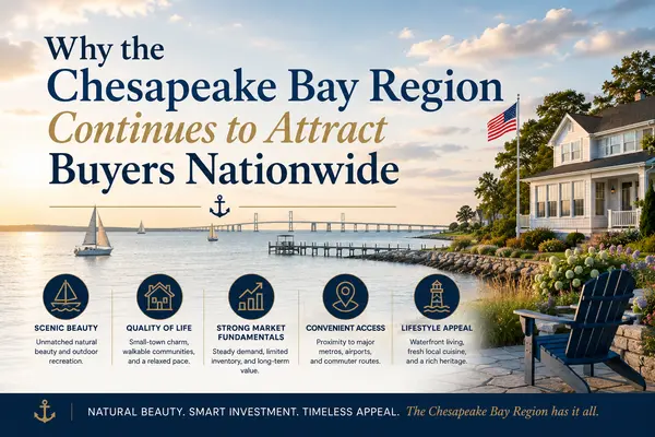 Why the Chesapeake Bay Region Continues to Attract Buyers Nationwide 