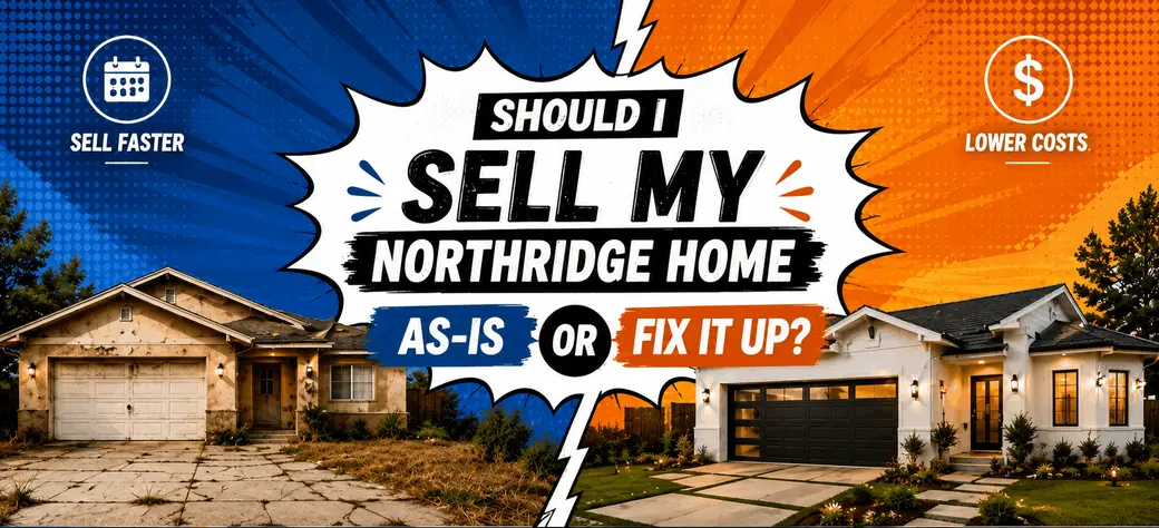 Should I Sell My Northridge Home As-Is or Fix It Up?