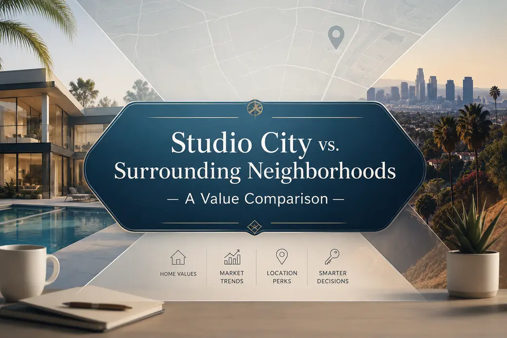 Studio City vs. Surrounding Neighborhoods — A Value Comparison