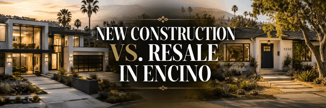 New Construction vs. Resale in Encino