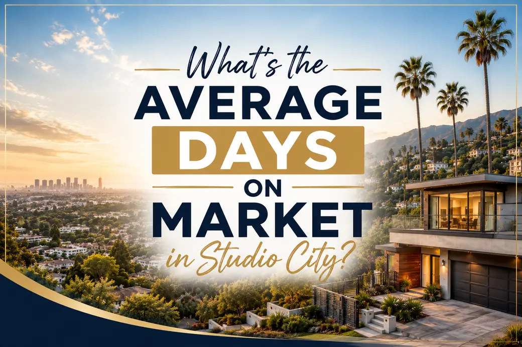 What's the Average Days on Market in Studio City?