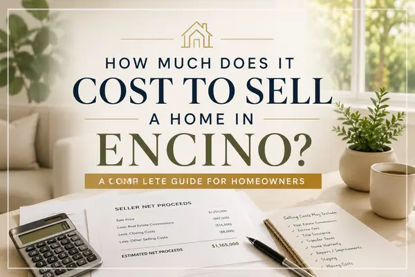 How Much Does It Cost to Sell a Home in Encino?