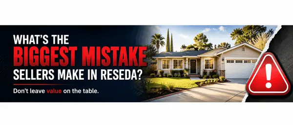 What's the Biggest Mistake Sellers Make in Reseda?