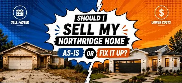 Should I Sell My Northridge Home As-Is or Fix It Up?