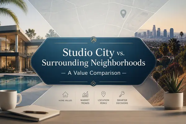Studio City vs. Surrounding Neighborhoods — A Value Comparison