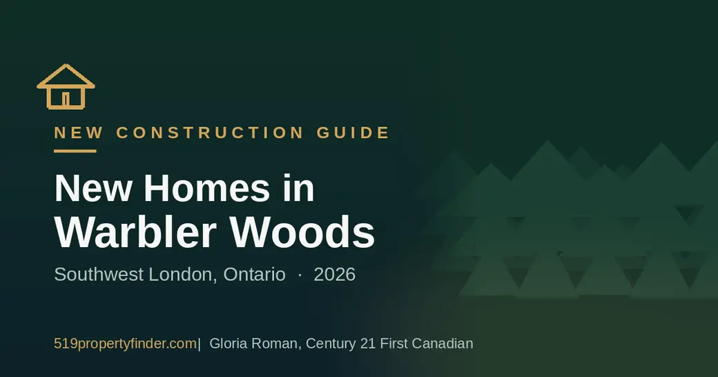 New Homes in Warbler Woods: What's Coming to Southwest London, Ontario in 2026