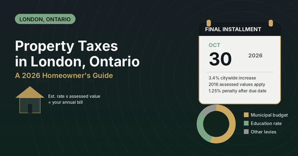 Understanding Property Taxes in London, Ontario: A 2026 Homeowner's Guide