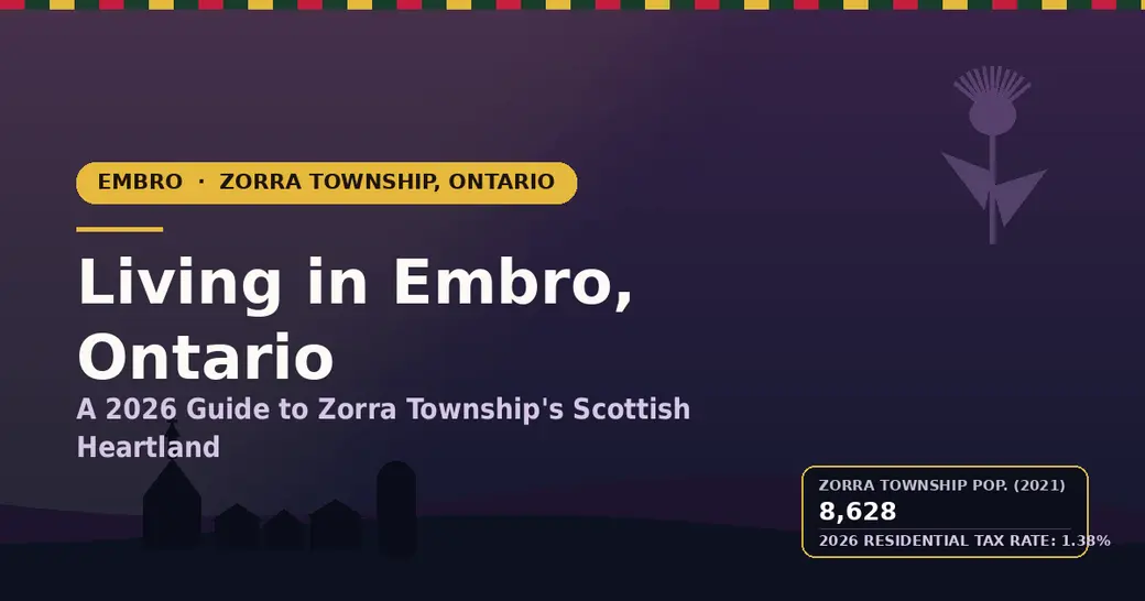 Living in Embro, Ontario: A 2026 Guide to Zorra Township's Scottish Heartland