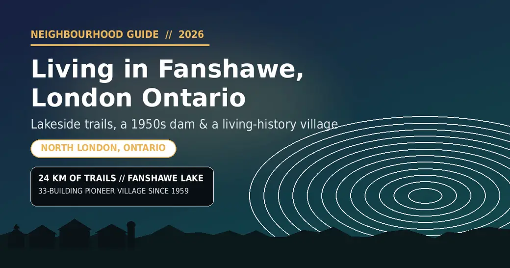 Living in Fanshawe, London Ontario: A 2026 Guide